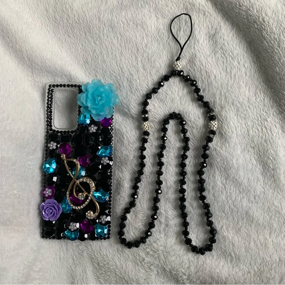 LG wing 5 blinged out phone case